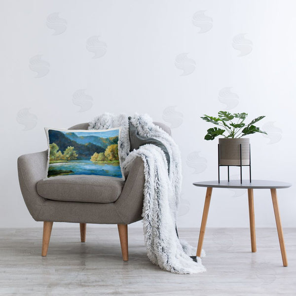 Stupell Industries Pam Britton | Blue Hued Mountains