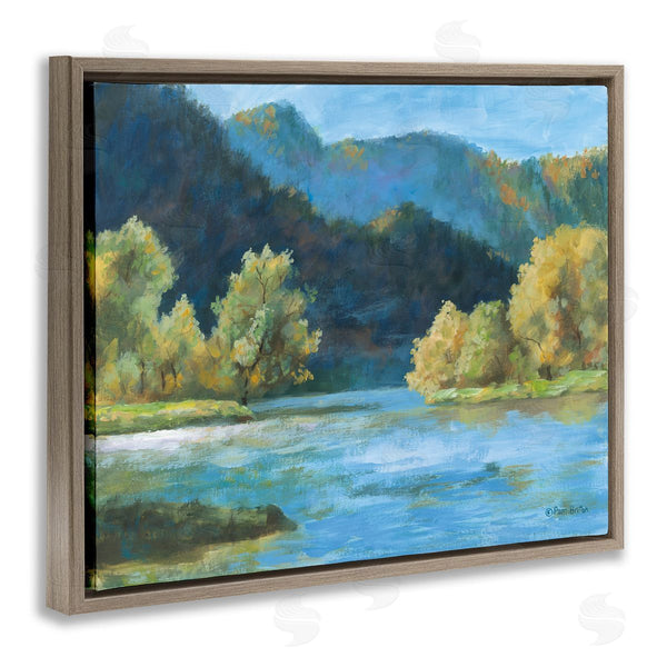 Stupell Industries Pam Britton | Blue Hued Mountains