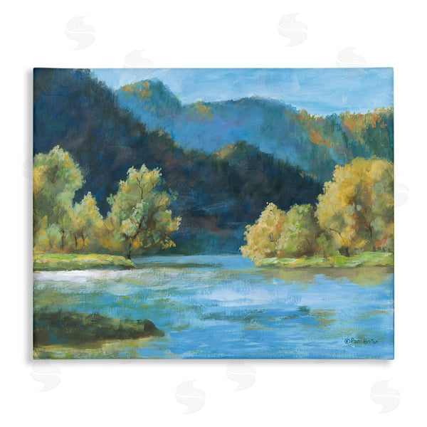 stupell industries Pam Britton | Blue Hued Mountains