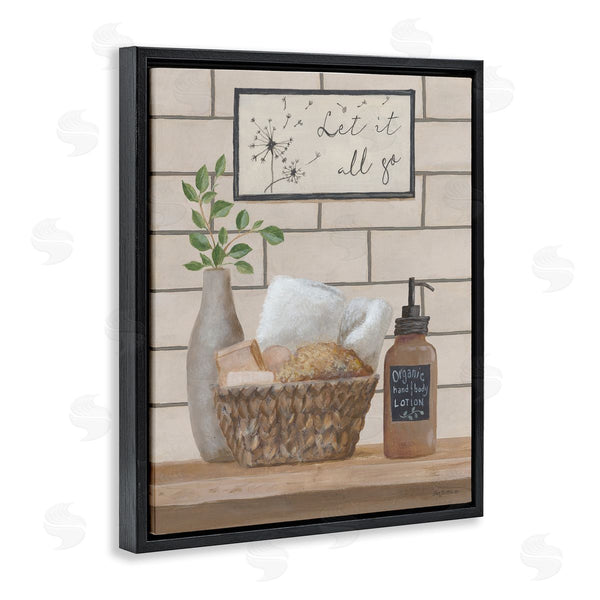 Stupell Industries Pam Britton | Let It Go Bath