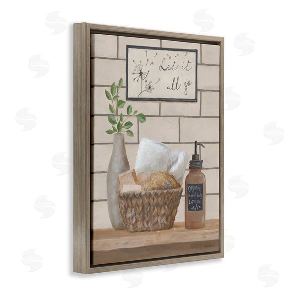 Stupell Industries Pam Britton | Let It Go Bath