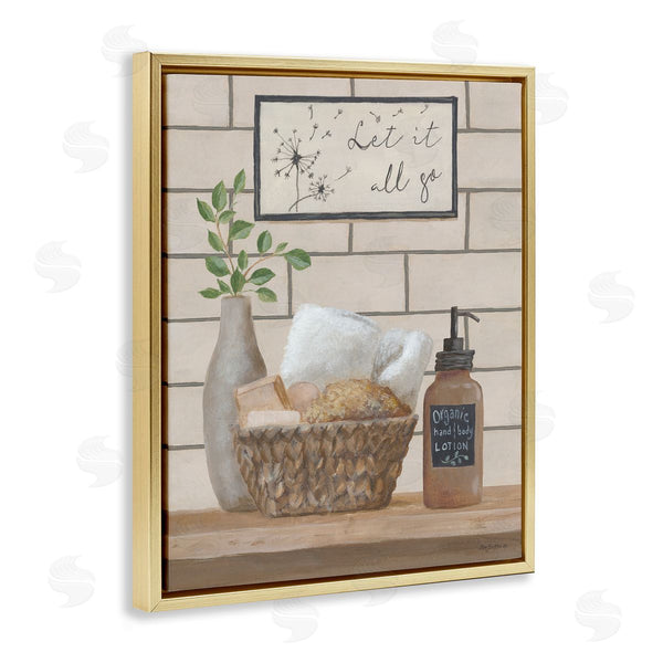 Stupell Industries Pam Britton | Let It Go Bath