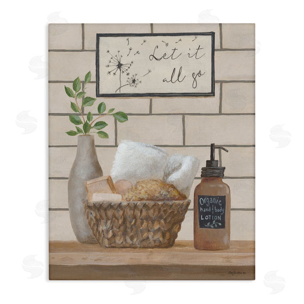 stupell industries Pam Britton | Let It Go Bath