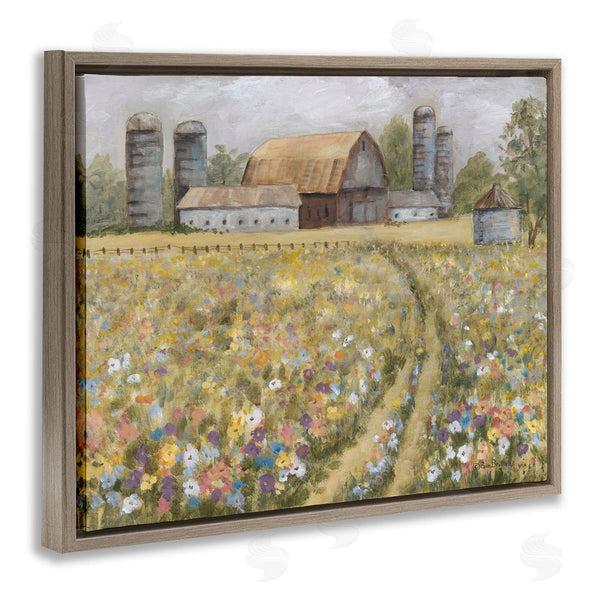 Stupell Industries Pam Britton | Meadow Path To Barn