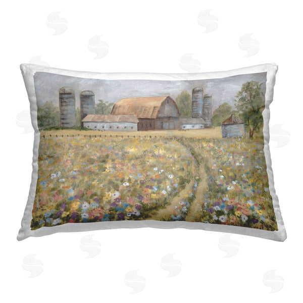 stupell industries Pam Britton | Meadow Path to Barn