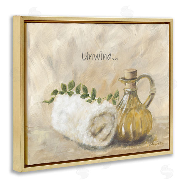 Stupell Industries Pam Britton | Unwind Bath Towel