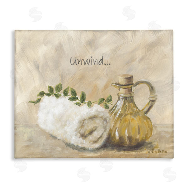 stupell industries Pam Britton | Unwind Bath Towel