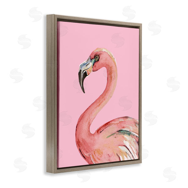 Stupell Industries Patricia Pinto | Flamingo On Pink