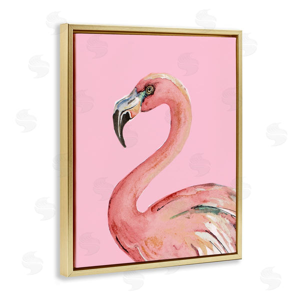 Stupell Industries Patricia Pinto | Flamingo On Pink