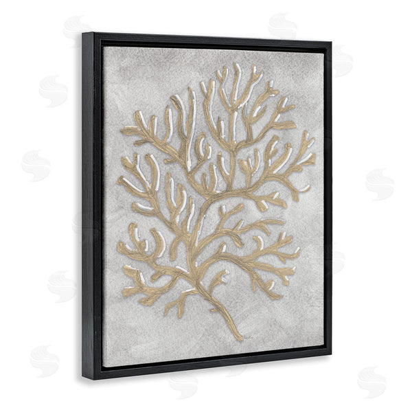 Stupell Industries Patti Bishop | Grey Coral Drawing