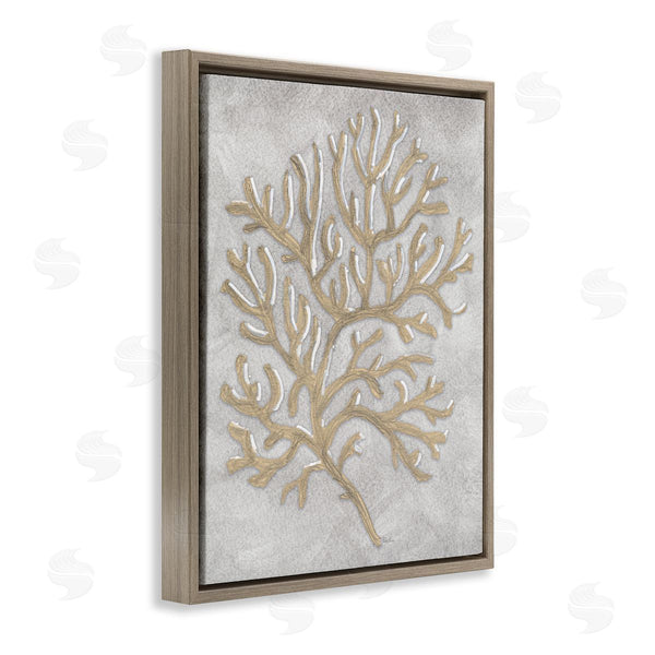 Stupell Industries Patti Bishop | Grey Coral Drawing