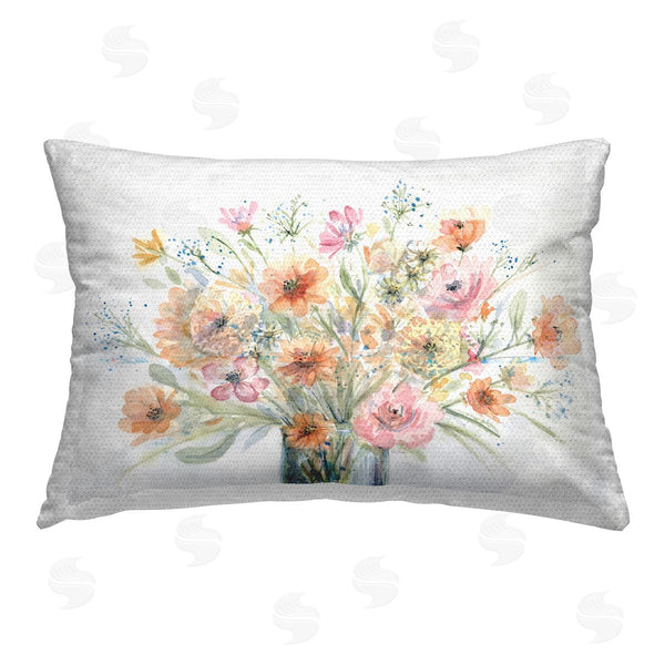 Stupell Industries Patti Bishop | Peach Pink Bouquet