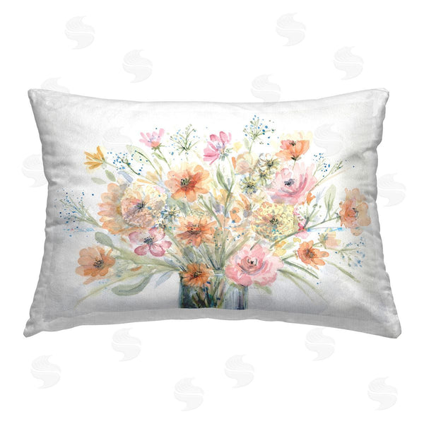 stupell industries Patti Bishop | Peach Pink Bouquet