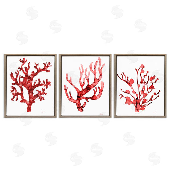 Stupell Industries Patti Mann | Bold Red Coral