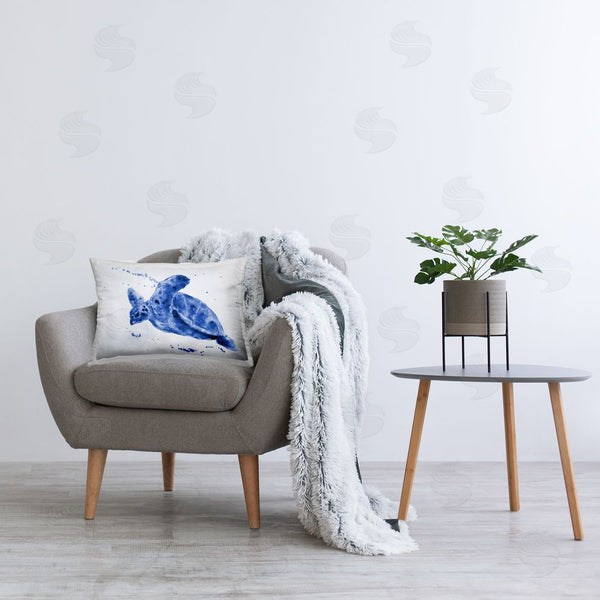 Stupell Industries Patti Mann | Modern Blue Turtle