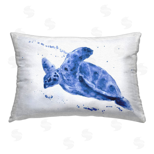 Stupell Industries Patti Mann | Modern Blue Turtle