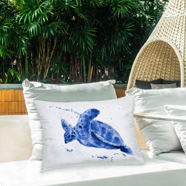 Stupell Industries Patti Mann | Modern Blue Turtle