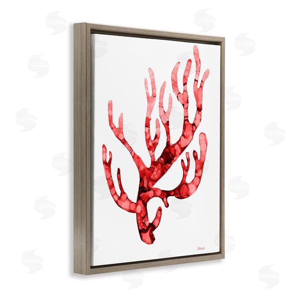 Stupell Industries Patti Mann | Modern Curved Coral