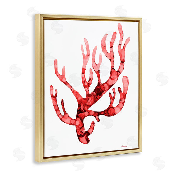 Stupell Industries Patti Mann | Modern Curved Coral