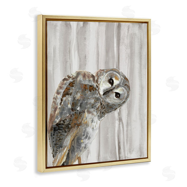 Stupell Industries Patti Mann | Peeking Owl's Gaze