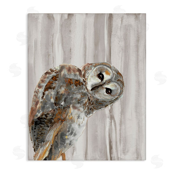 stupell industries Patti Mann | Peeking Owl's Gaze