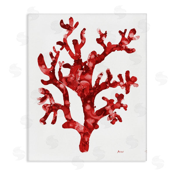 stupell industries Patti Mann | Red Coral Sprig