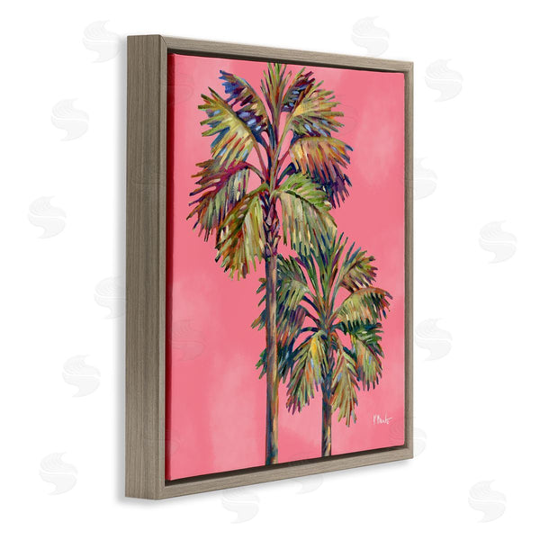 Stupell Industries Paul Brent | Bondi Palms On Pink