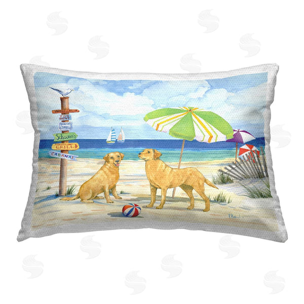 Stupell Industries Paul Brent | Dog Beach Day