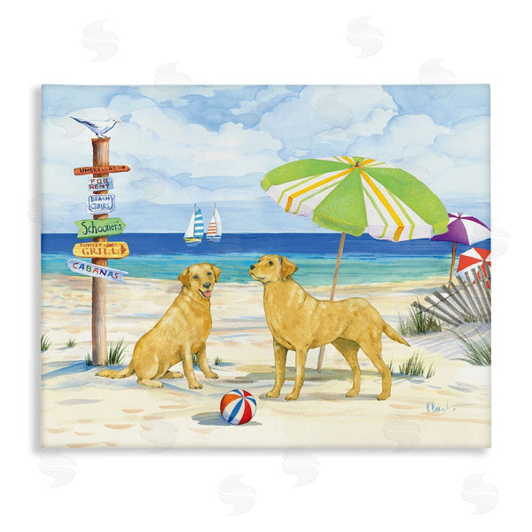 stupell industries Paul Brent | Dog Beach Day
