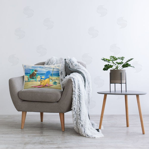 Stupell Industries Paul Brent | Dogs On Beach Towel