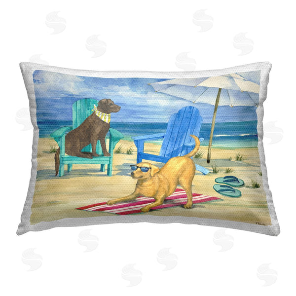 Stupell Industries Paul Brent | Dogs On Beach Towel