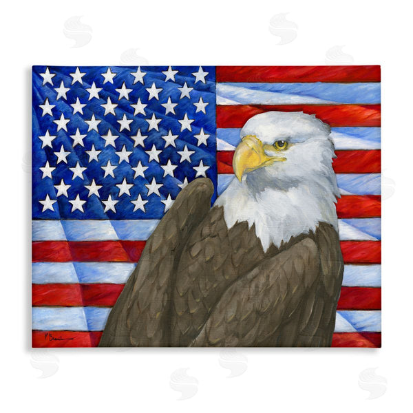 stupell industries Paul Brent | Eagle's View Flag