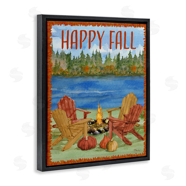 Stupell Industries Paul Brent | Happy Fall Bonfire