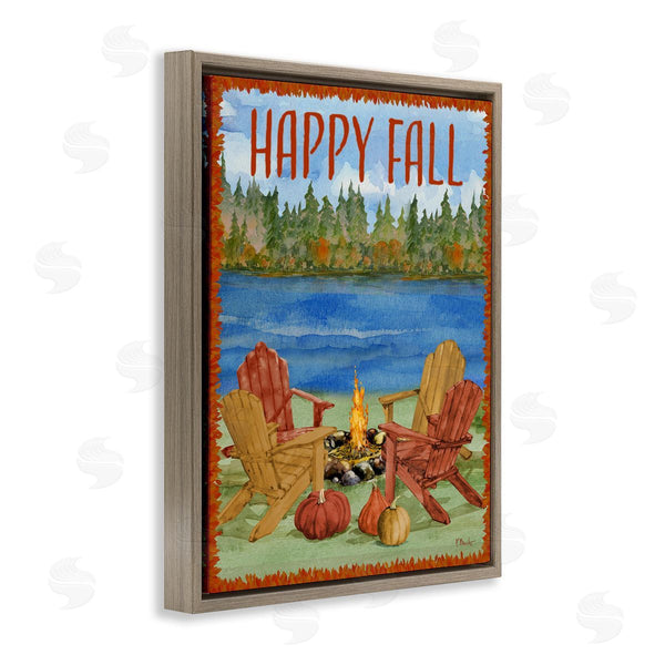 Stupell Industries Paul Brent | Happy Fall Bonfire