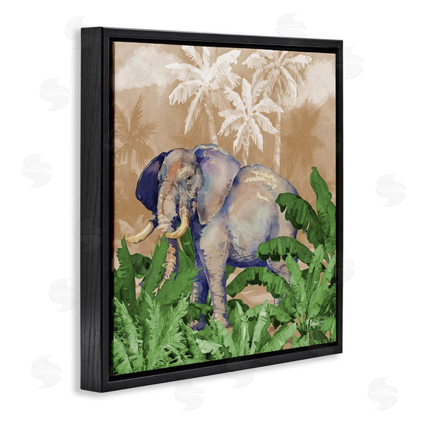 Stupell Industries Paul Brent | Jungle Life Elephant