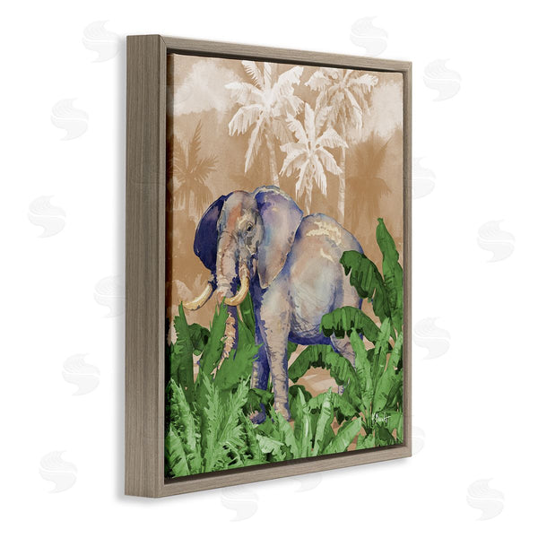 Stupell Industries Paul Brent | Jungle Life Elephant