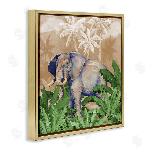 Stupell Industries Paul Brent | Jungle Life Elephant