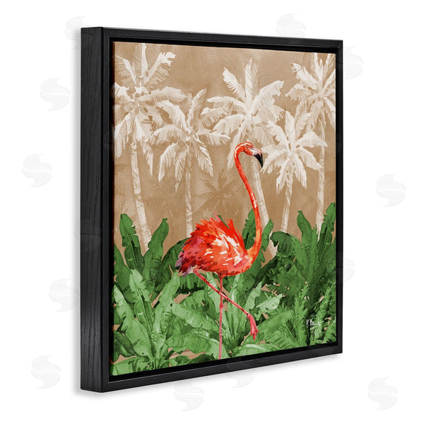 Stupell Industries Paul Brent | Jungle Life Flamingo