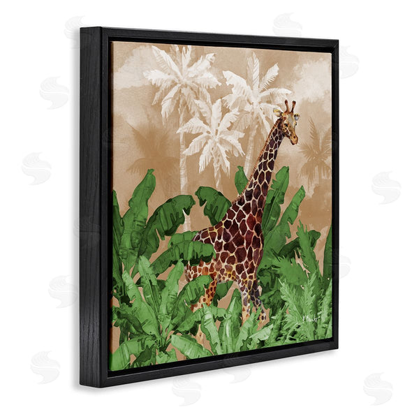 Stupell Industries Paul Brent | Jungle Life Giraffe
