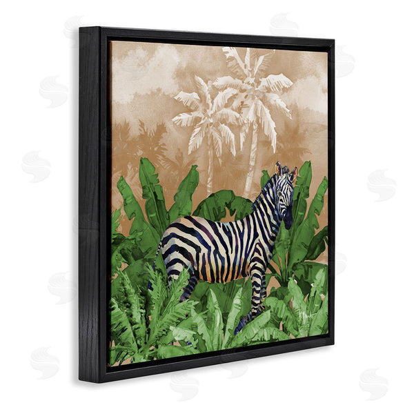 Stupell Industries Paul Brent | Jungle Life Zebra