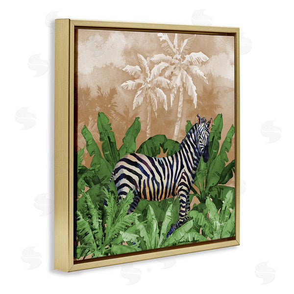 Stupell Industries Paul Brent | Jungle Life Zebra