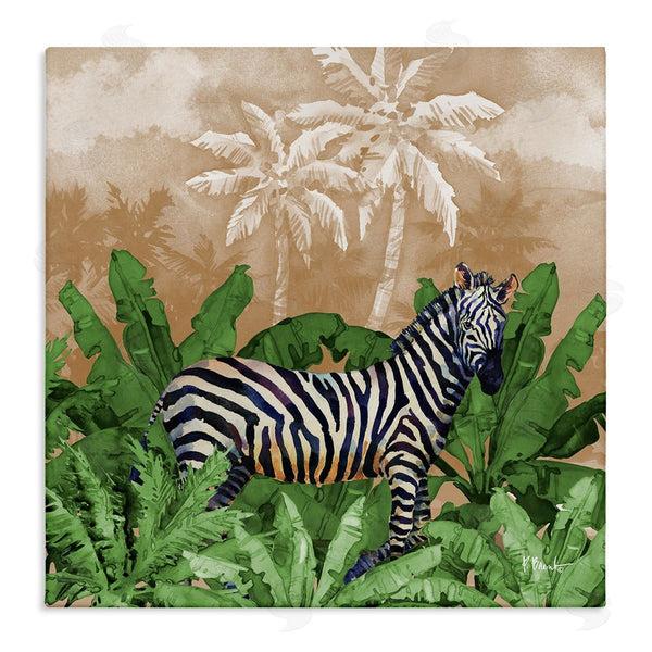 stupell industries Paul Brent | Jungle Life Zebra