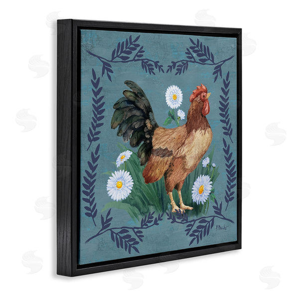 Stupell Industries Paul Brent | Rooster And Daisies