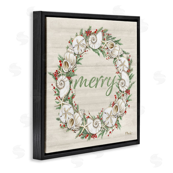 Stupell Industries Paul Brent | Shells & Festive Holly