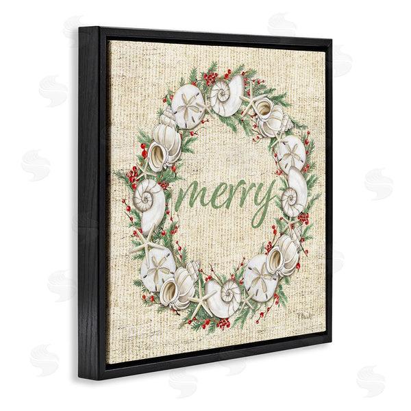 Stupell Industries Paul Brent | Shells & Holly Merry