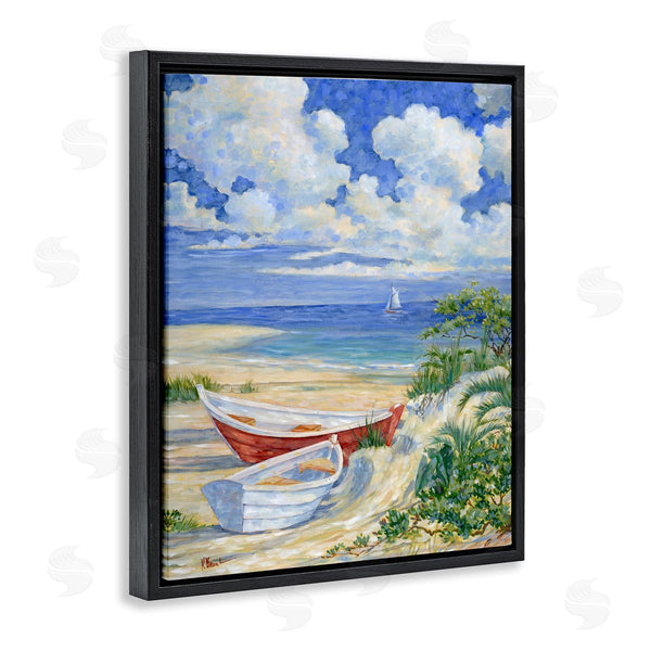 Stupell Industries Paul Brent | Two Boats On Sand