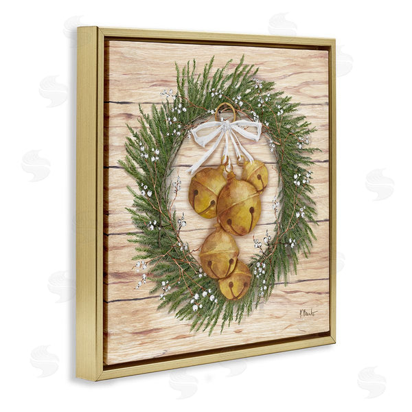 Stupell Industries Paul Brent | Winter Bells Wreath