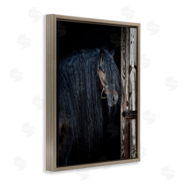 Stupell Industries PHBurchett | Horse With Wavy Mane