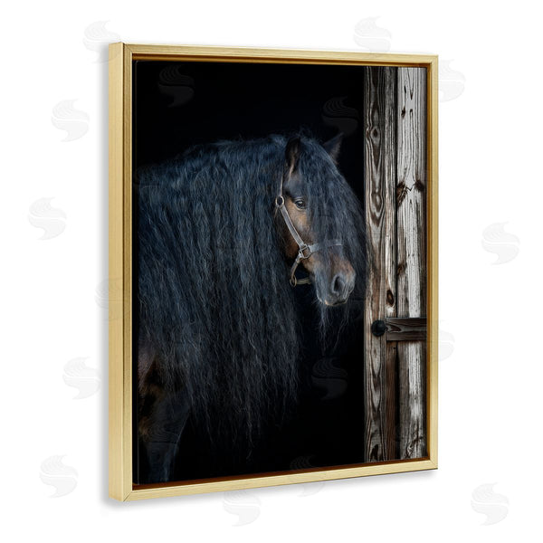 Stupell Industries PHBurchett | Horse With Wavy Mane
