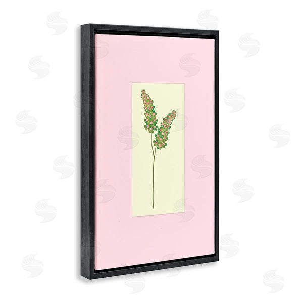 Stupell Industries Pooja Dave | Herb Sprig Over Pink